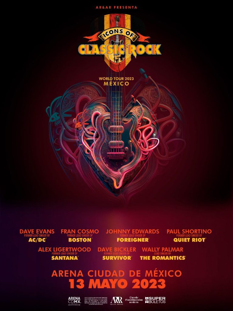 Tour Icons of Classic Rock